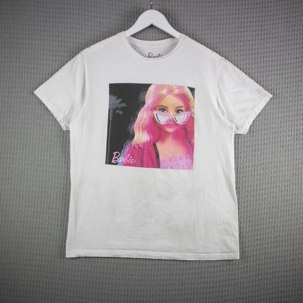 2023 Barbie Mattel Tee Shirt Mens Large White